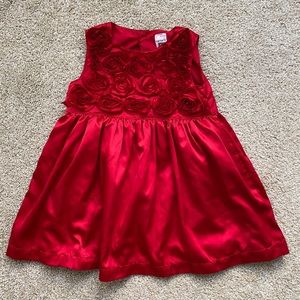 Carter’s Formal Sleeveless Deep Red Dress 24 mos